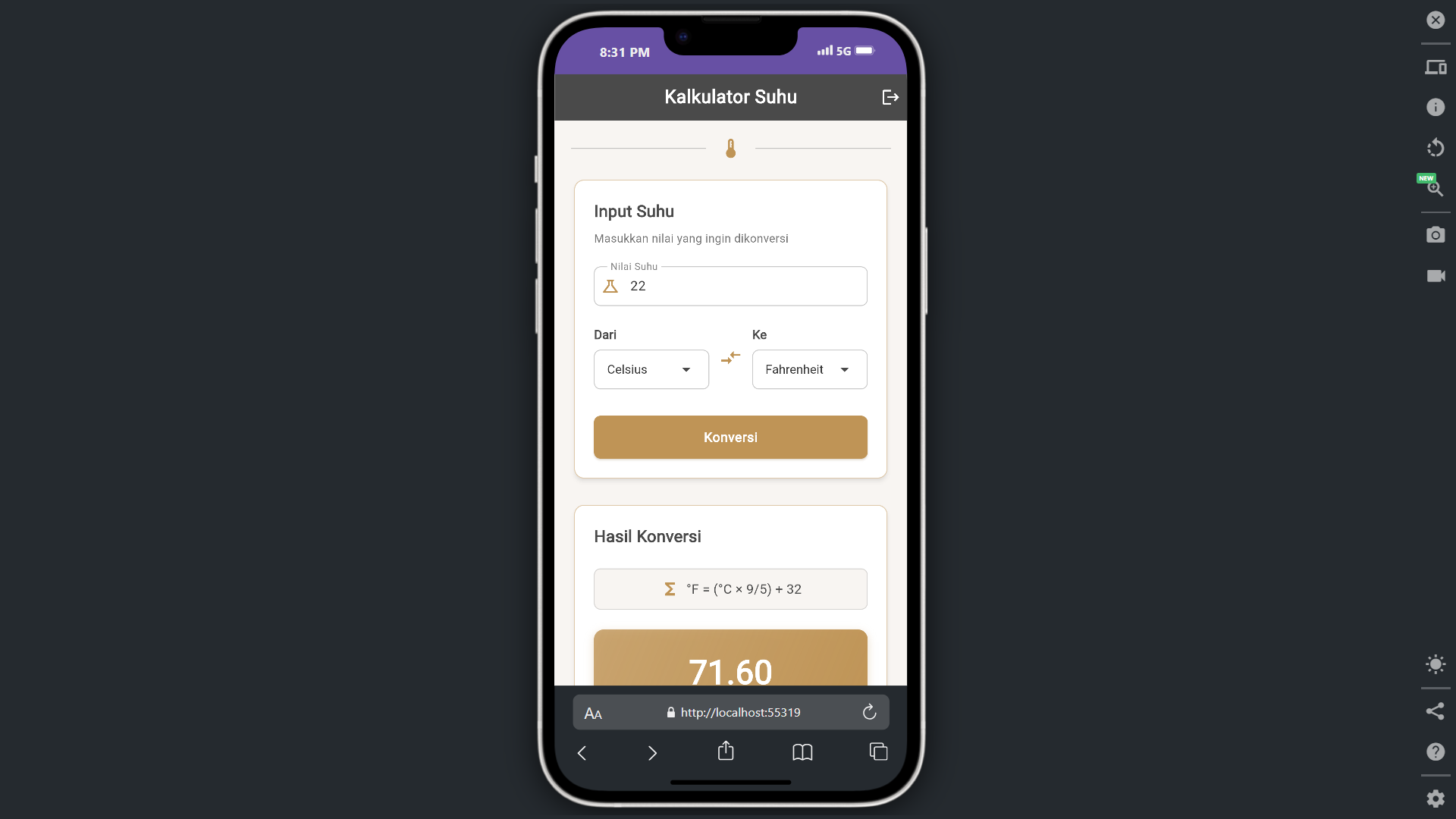 Web Pemantauan Kebisingan Suara