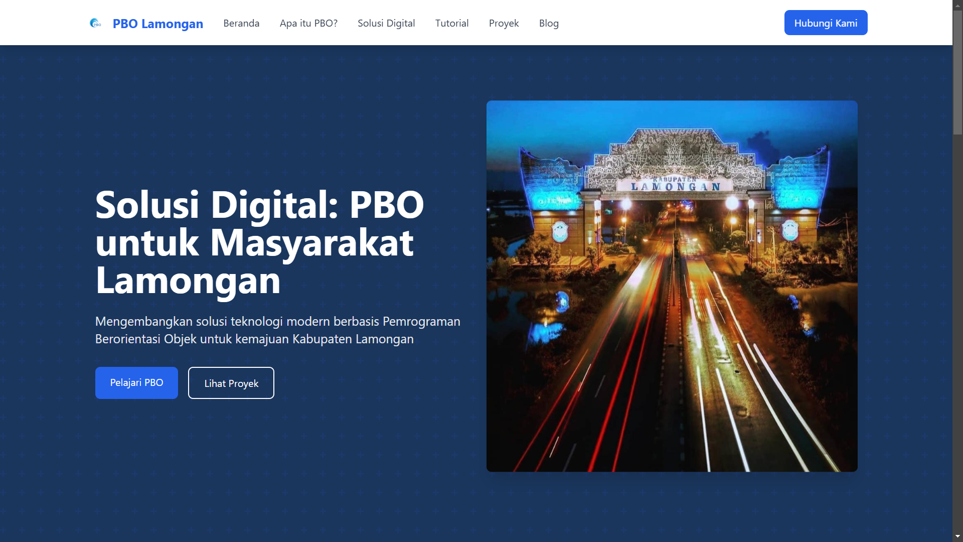 Web PBO Lamongan